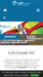 Mobile Screenshot of cellifestek.hu